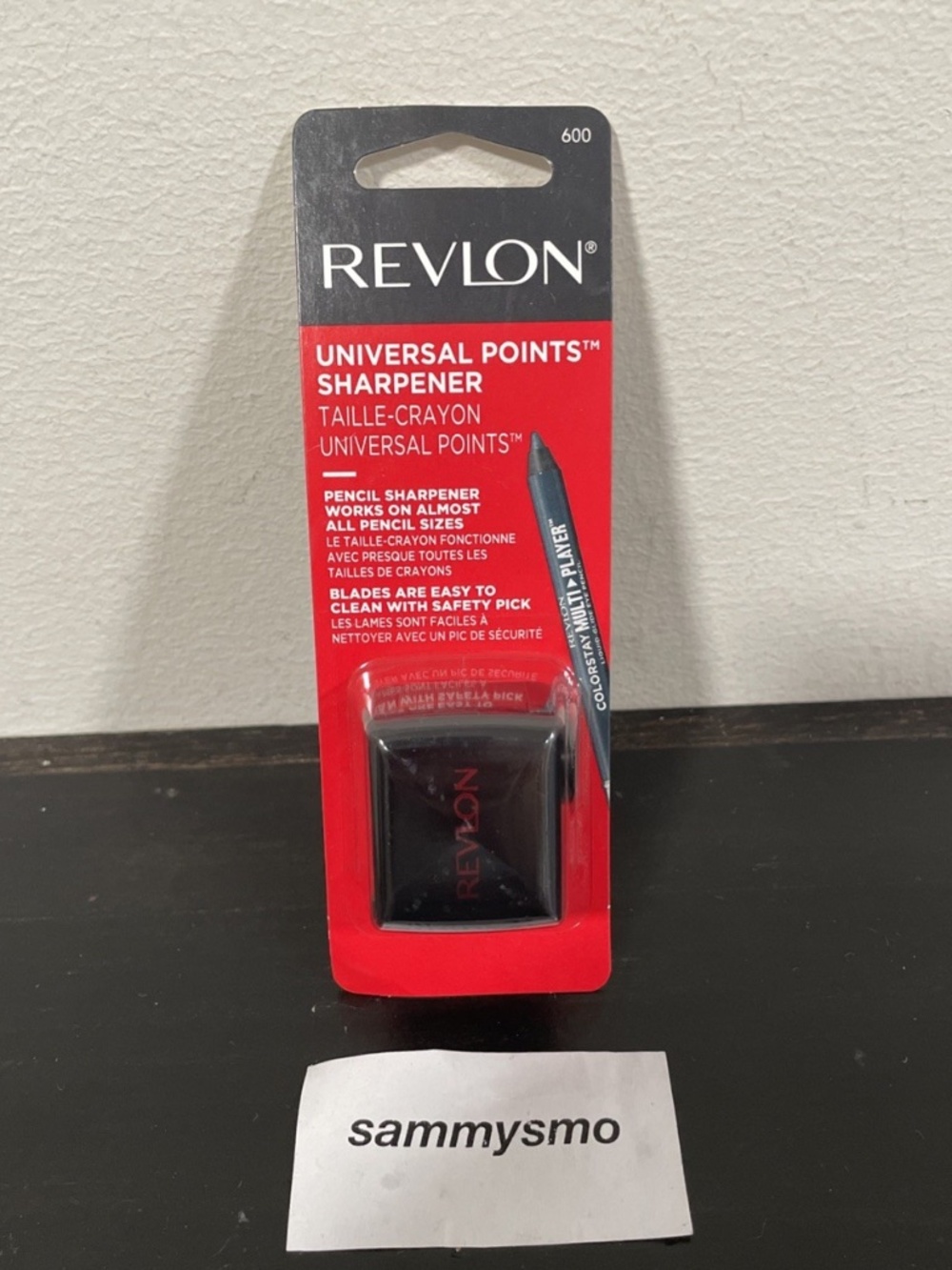 Revlon Universal Points Sharpener, Makeup Sharpener for Wooden and Plastic